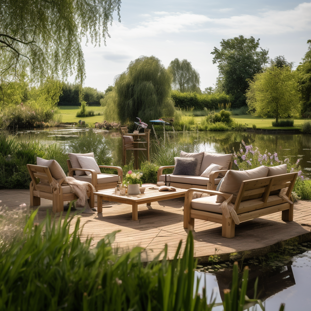 Je perfecte tuinparadijs creëren met een houten loungeset en tuinstoelen